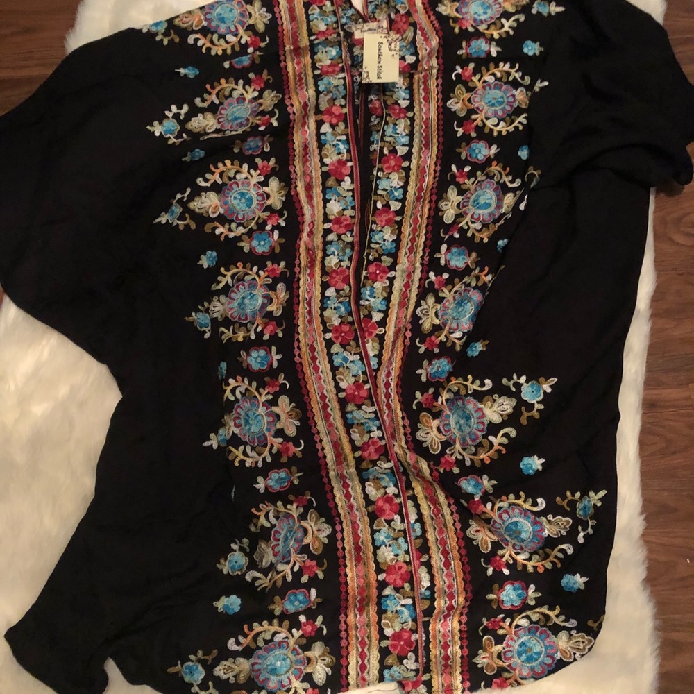 Floral kimono